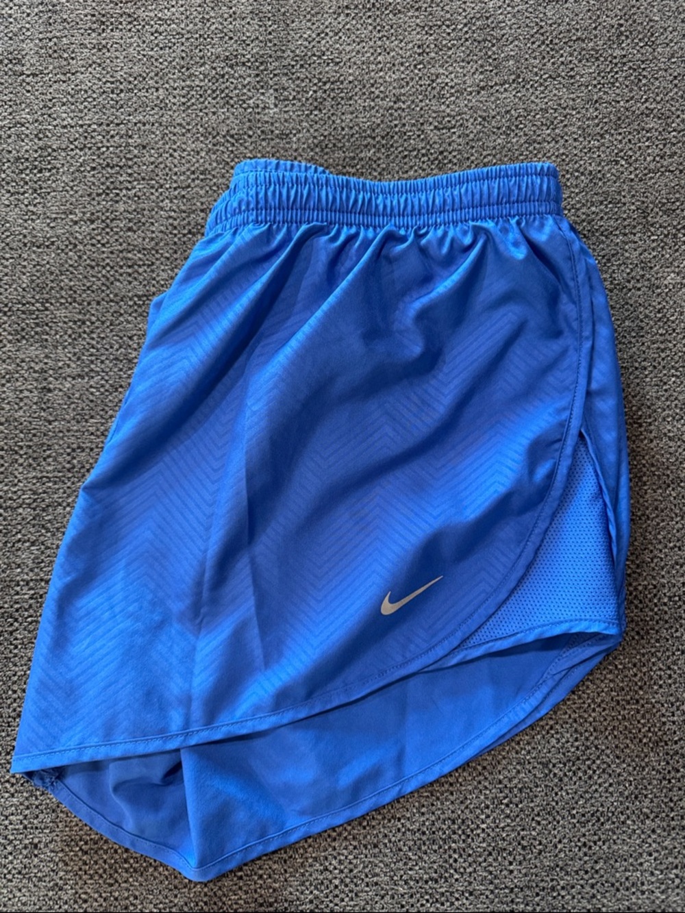 Nike Women’s Bright Blue Dri-FIT Athletic Shorts